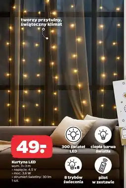 Netto Kurtyna LED oferta