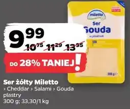 Netto Ser żółty Miletto oferta