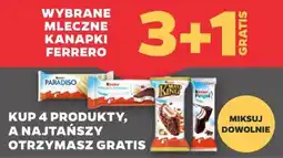 Netto Wybrane mleczne kanapki Ferrero oferta