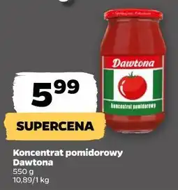 Netto Koncentrat pomidorowy Dawtona oferta