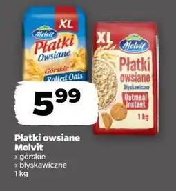Netto Płatki owsiane Melvit oferta