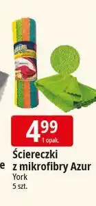 E.Leclerc Ściereczki z mikrofibry York Azur oferta