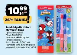 Netto Produkty dla dzieci Teeth Time oferta