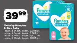 Netto Pieluchy Pampers Active Baby oferta