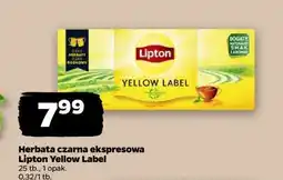 Netto Herbata czarna ekspresowa Lipton Yellow Label oferta