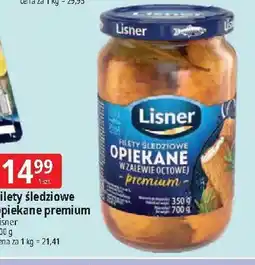 E.Leclerc Filety śledziowe opiekane Lisner oferta