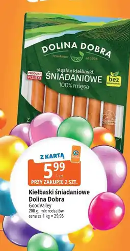 E.Leclerc Kiełbaski śniadaniowe Dolina Dobra oferta