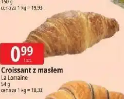 E.Leclerc Croissant z masłem La Lorraine oferta