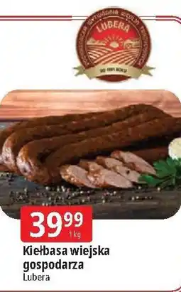 E.Leclerc Kiełbasa wiejska gospodarza Lubera oferta