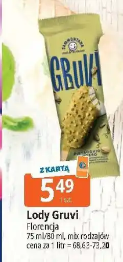 E.Leclerc Lody pistacchio Sammontana Gruvi oferta