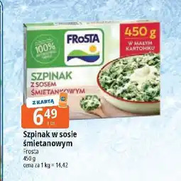 E.Leclerc Szpinak z sosem śmietanowym Frosta oferta