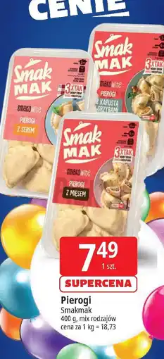 E.Leclerc Pierogi z kapustą i grzybami Smak Mak oferta