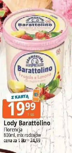 E.Leclerc Lody fragola&limone Sammontana Barattolino oferta