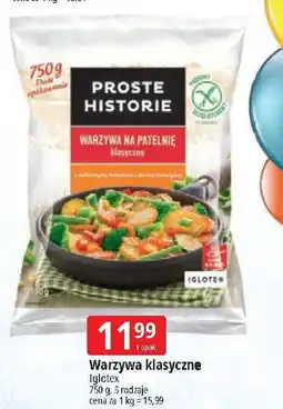E.Leclerc Warzywa na patelnie klasyczne Iglotex Proste Historie oferta