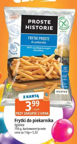 E.Leclerc Frytki karbowane do piekarnika Iglotex Proste Historie oferta