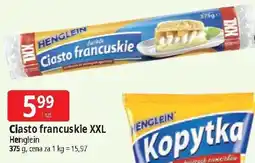 E.Leclerc Ciasto francuskie xxl Henglein oferta
