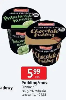 E.Leclerc Mus pistacjowy Ehrmann High Protein oferta