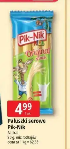 E.Leclerc Paluszki serowe original Pik-Nik Kids oferta
