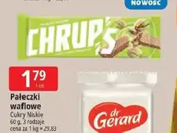 E.Leclerc Pałeczki waflowe pistacjowe Chrups oferta
