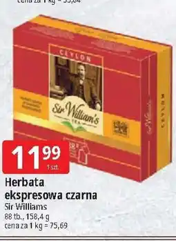 E.Leclerc Herbata czarna Sir William's Tea oferta