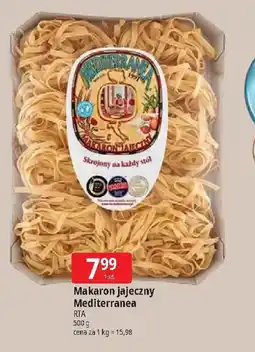 E.Leclerc Makaron gniazdka wstążka szeroka Mediterranea oferta