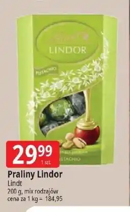 E.Leclerc Bombonierka pistacchio Lindt Lindor oferta