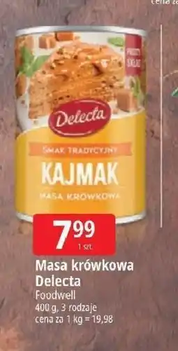 E.Leclerc Masa krówkowa kajmak tradycyjny Delecta oferta