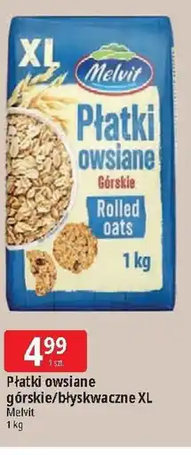 E.Leclerc Płatki owsiane błyskawiczne Melvit oferta
