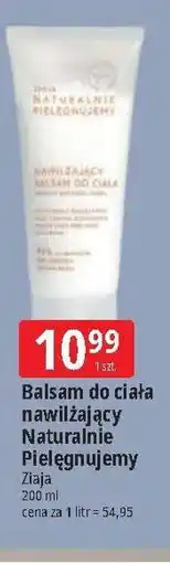 E.Leclerc Balsam do ciała przeciw suchości skóry Ziaja Naturalnie Pielęgnujemy oferta