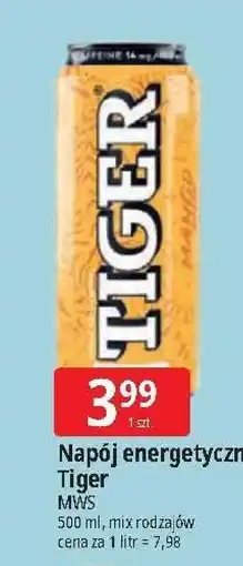 E.Leclerc Napój mango bomb Tiger Energy Drink oferta