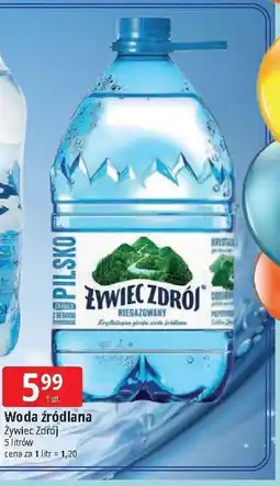 E.Leclerc Woda niegazowana Żywiec Zdrój oferta