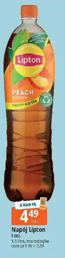 E.Leclerc Napój peach Lipton Ice Tea oferta