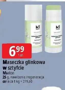 E.Leclerc Maseczka glinkowa w sztyfcie regenerująca Marion oferta