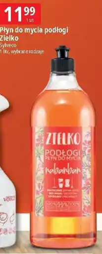 E.Leclerc Płyn do mycia podłóg rabarbar Zielko oferta