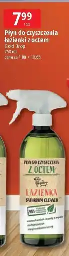 E.Leclerc Płyn uniwersalny + łazienka z octem Gold Drop oferta
