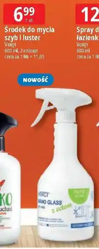 E.Leclerc Płyn do szyb i luster z octem Voigt oferta