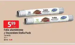 E.Leclerc Folia aluminiowa 20 m z tłoczeniem Stella oferta