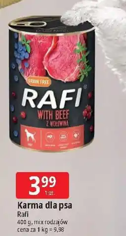 E.Leclerc Karma dla psa z wołowiną Rafi oferta