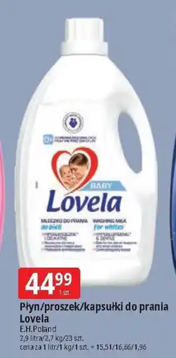 E.Leclerc Kapsułki do prania bieli i kolorów Lovela Baby oferta