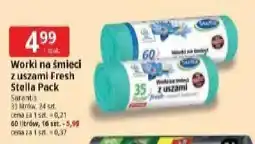 E.Leclerc Worki na śmieci z uszami fresh 60 l Stella oferta