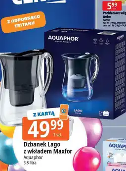 E.Leclerc Dzbanek filtrujący lago 3.8 l + wkład maxfor Aquaphor oferta