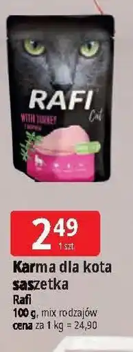 E.Leclerc Karma dla kota z indykiem Rafi Cat oferta