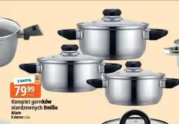 E.Leclerc Komplet garnków emilio Altom Design oferta