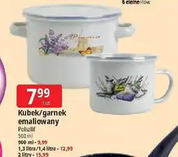 E.Leclerc Garnek emaliowany 16 cm 2 l Polszlif oferta