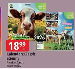 E.Leclerc Kalendarz ścienny Passion Cards oferta