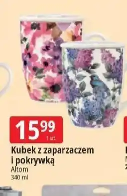 E.Leclerc Kubek z zaparzaczem i pokrywką 340 ml Altom oferta