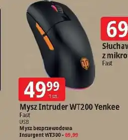 E.Leclerc Mysz bezprzewodowa yms wt300 czarna Yenkee oferta