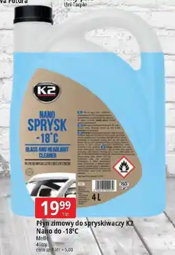 E.Leclerc Płyn zimowy do spryskiwaczy K2 Nano Sprysk oferta
