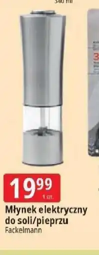 E.Leclerc Młynek do soli i pieprzu Fackelmann oferta