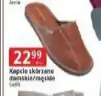 E.Leclerc Kapcie skórzane męskie oferta